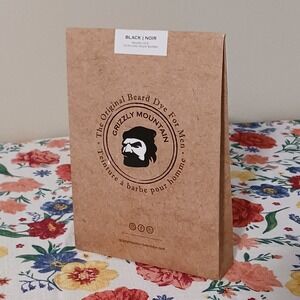 The Original Beard‎ Die For Men Grizzly Mountain Black
